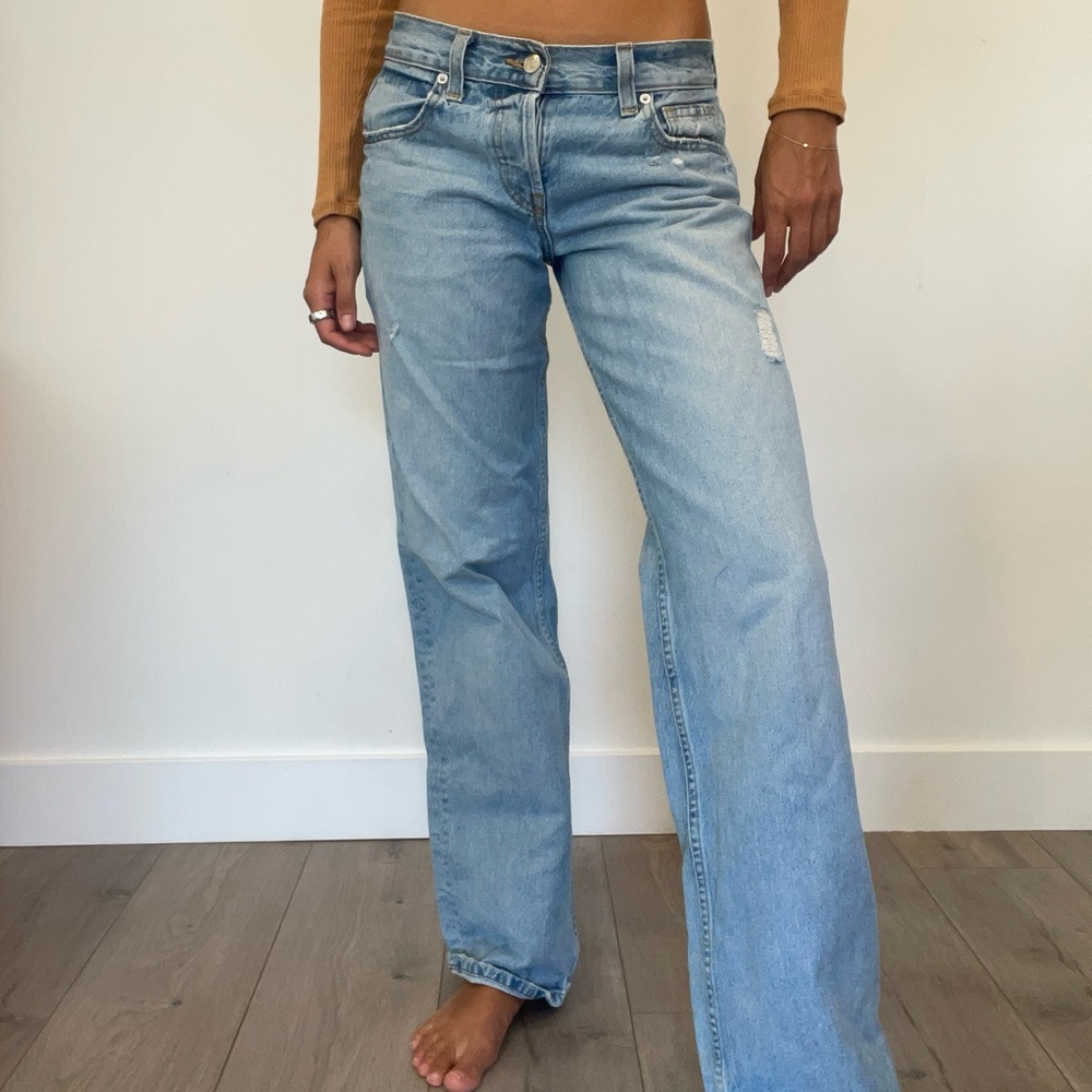 EB denim low rise jeans 25